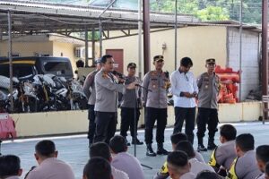 Polres Kendal Gelar Apel Bhabinkamtibmas untuk Persiapan Pengamanan Pilkada 2024