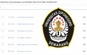 UNDIP Peringkat 3 Nasional di Scimago Institutions Rankings 2024, Rektor: Bukti Kerja Keras Sivitas Akademika