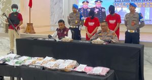 Polda Jateng Gagalkan Penyelundupan Sabu 13,92 Kg dan 10.300 Pil Ekstasi