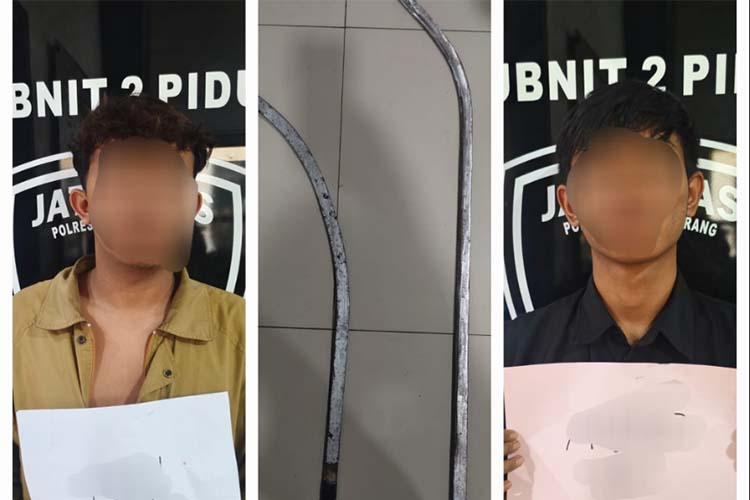 Dua Remaja Bersenjata Tajam Ditangkap di Gayamsari Semarang