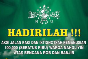 100 Ribu Warga NU Akan Gelar Aksi Jalan Kaki dan Istighosah Kemanusiaan Terkait Rob di Sayung