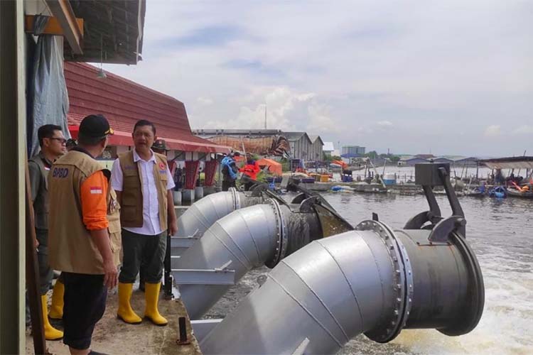 Banjir di Semarang Surut
