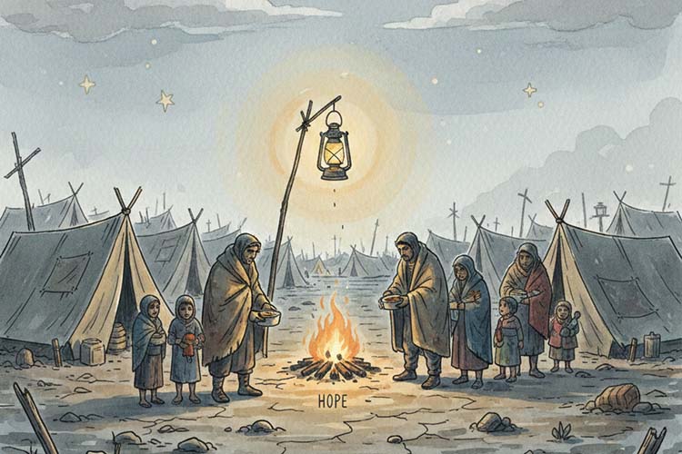 Natal di Negeri yang Luka