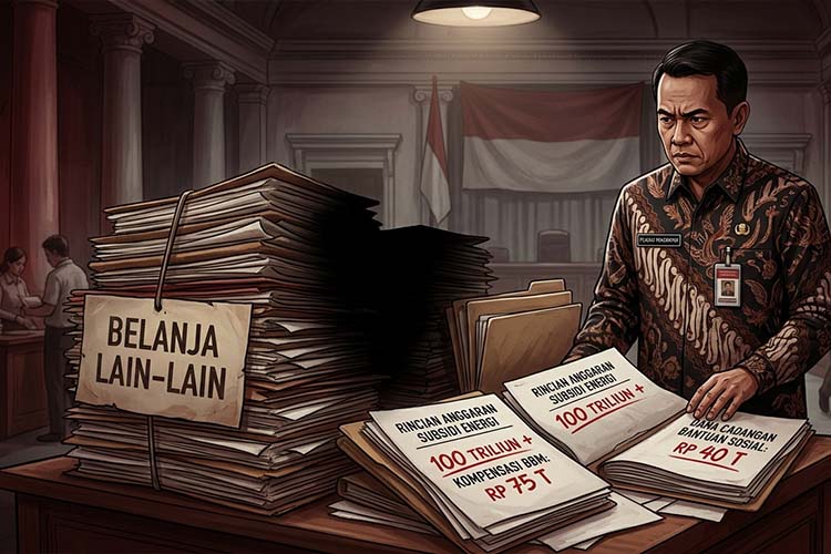 Sorotan ke Pemerintahan Prabowo Subianto: Belanja “Lain-Lain” APBN Dinilai Tak Transparan, Beban Energi Diduga Digeser