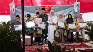Desa Gedong Jadi Lokasi Safari Ramadhan TMMD, Wabup Kendal Serahkan Santunan untuk Yatim dan Lansia