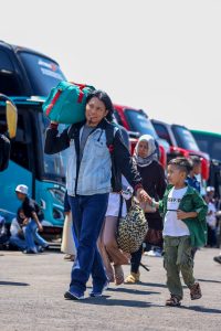 Mudik Tanpa Biaya, 350 Perantau Semarang Pulang Kampung dari Jakarta