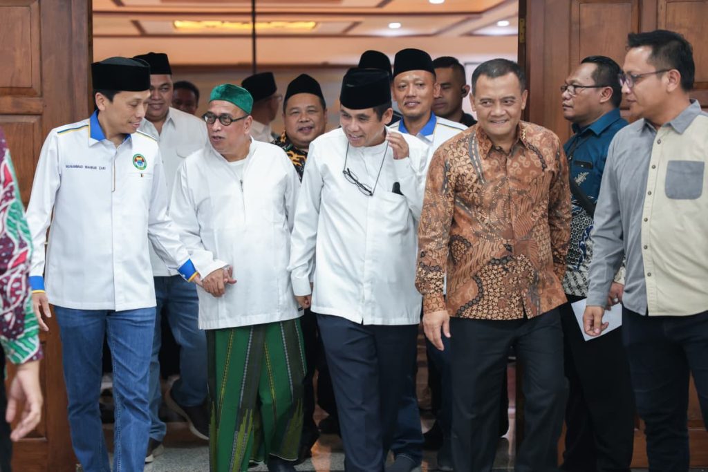 Halal Bihalal PMII, Gubernur Ahmad Luthfi Ajak Mahasiswa Terlibat Pembangunan Jateng
