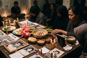 Rujak Pare Bunga Kecombrang