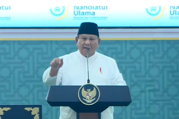 Prabowo Pegang KARTANU Seumur Hidup, Janji Datang ke Penutupan Muktamar NU Terbukti
